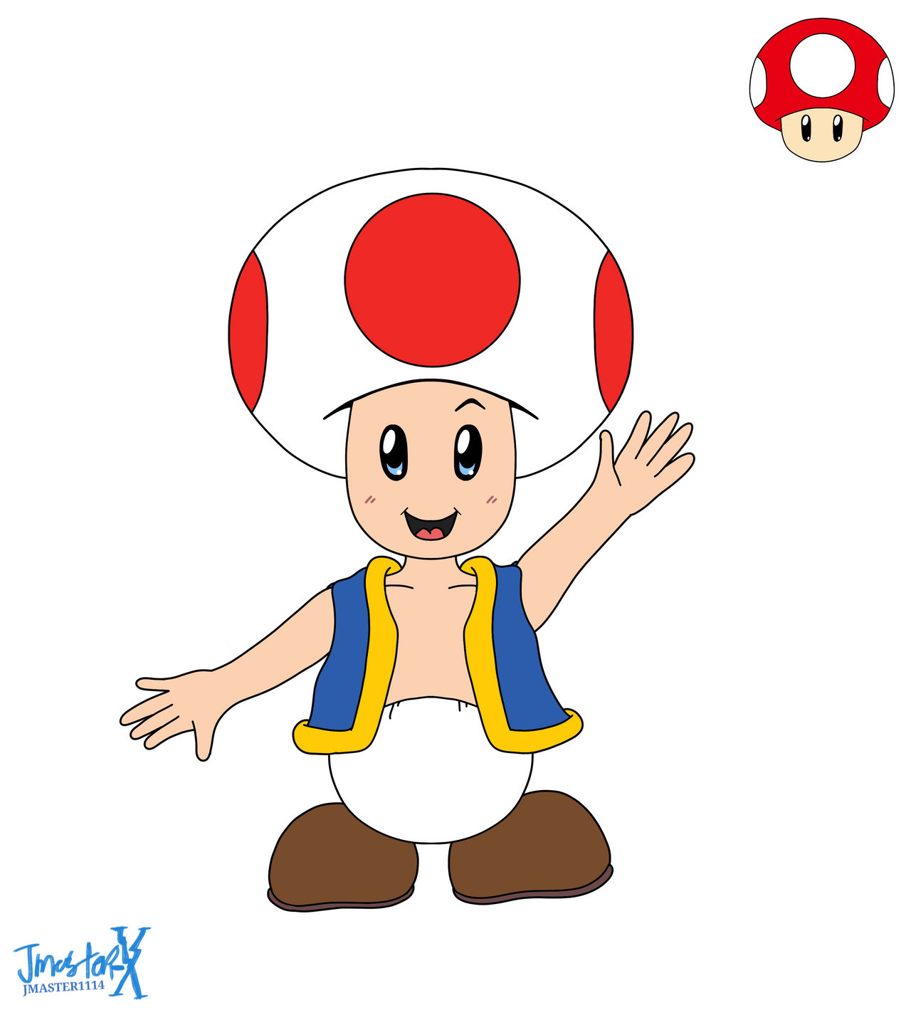 Toad by jmaster1114 on DeviantArt