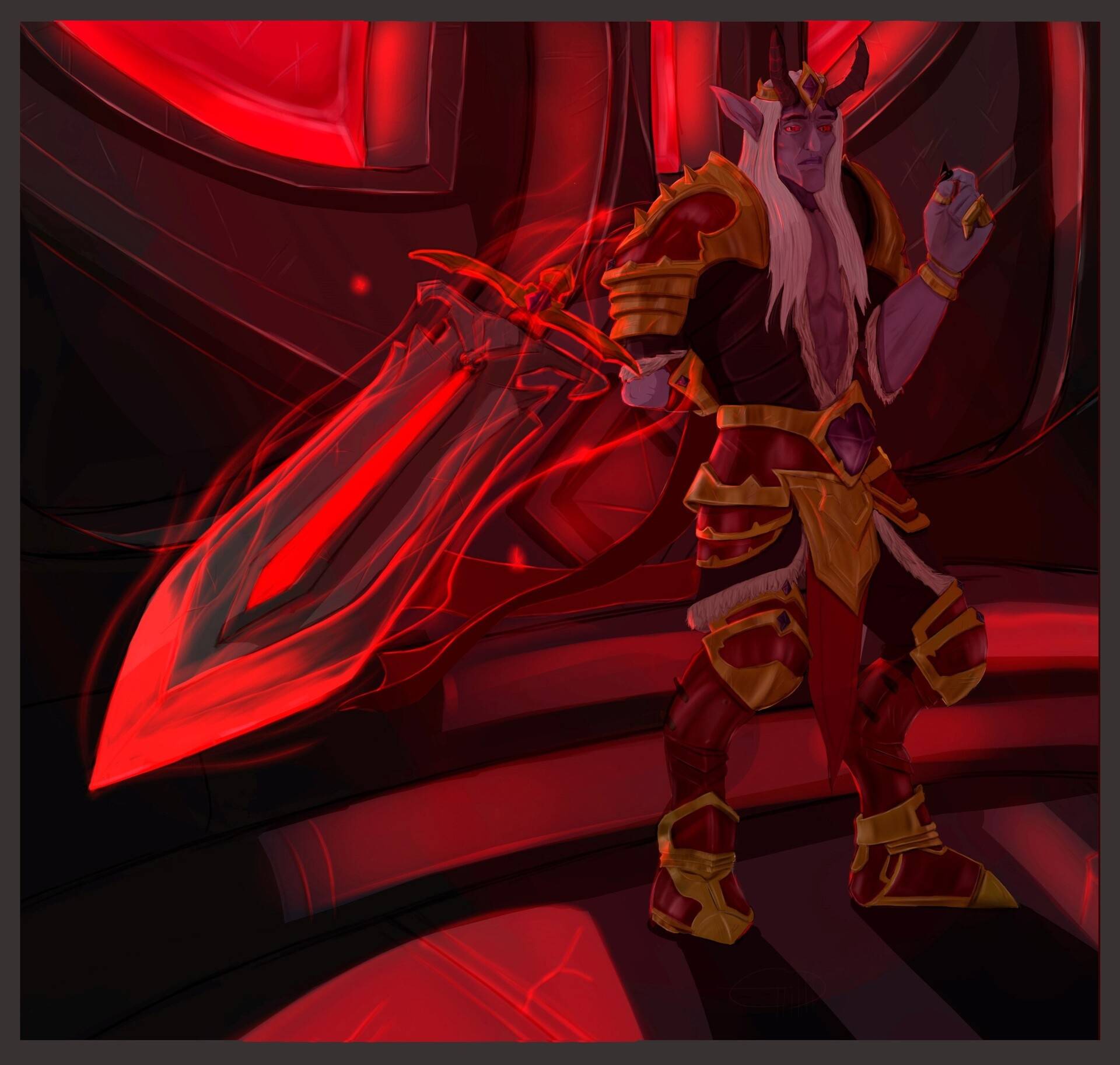 Denathrius Sire Denathrius from World of Warcraft Shadowlands by GRANDDADDED on ...