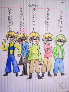 Newscapepro - Undertale - The AUs