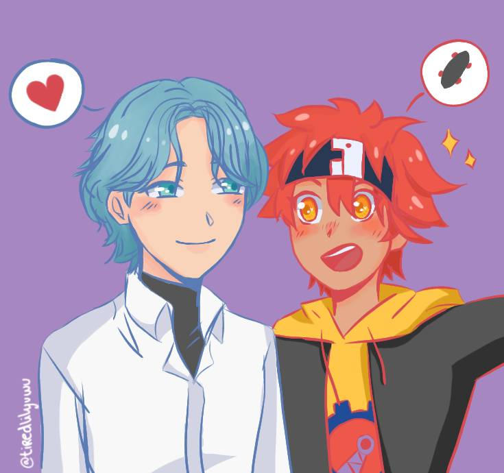 Langa and Reki by BoredLilyy on DeviantArt