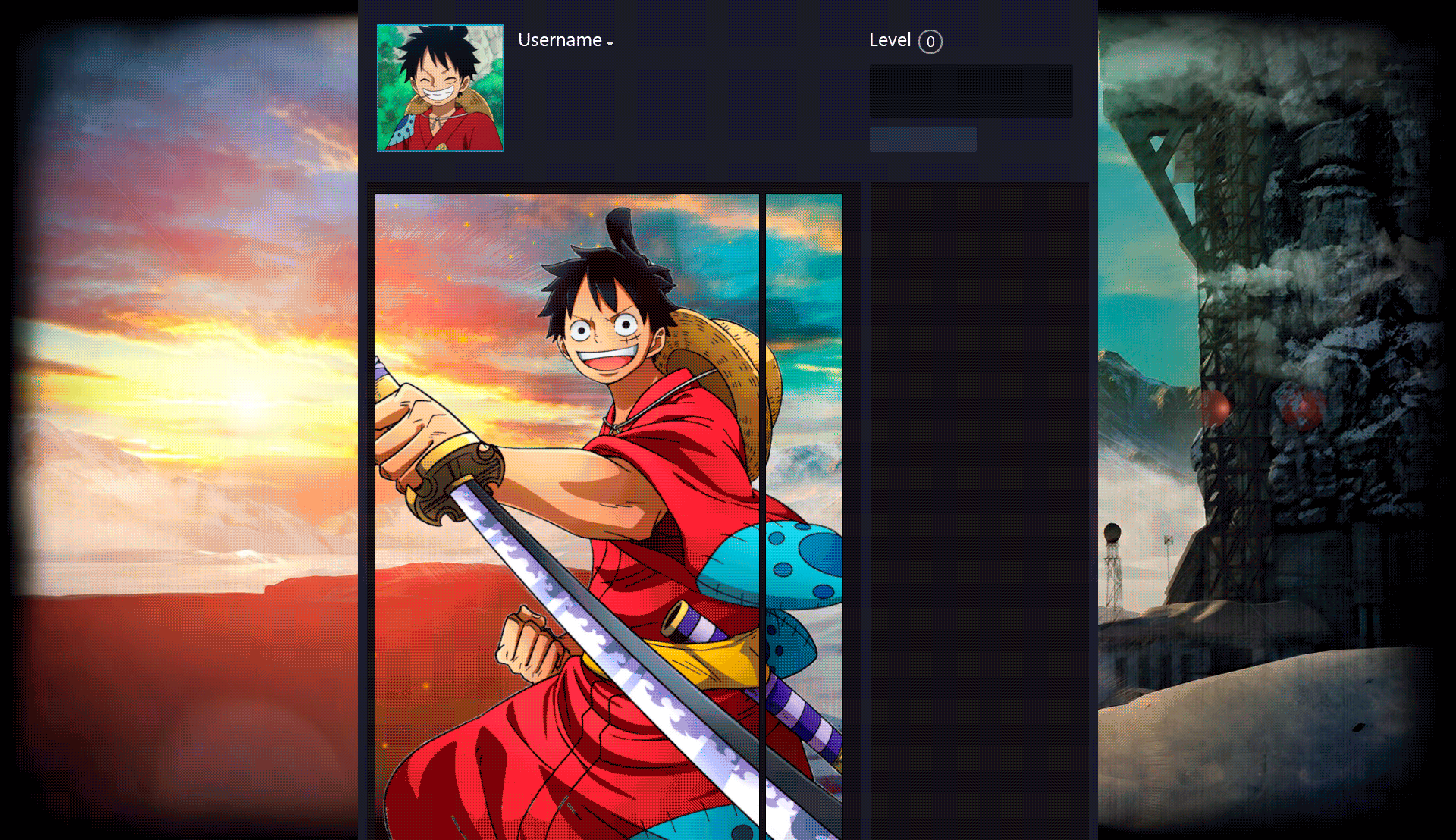 Luffy-perfil by design-otk on DeviantArt