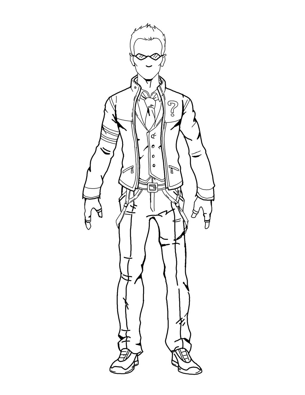 DCEU The Riddler Suit by kingtrae16 on DeviantArt