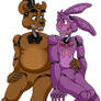 [FNAF - Freddy x Bonnie] aw shucks com'ere