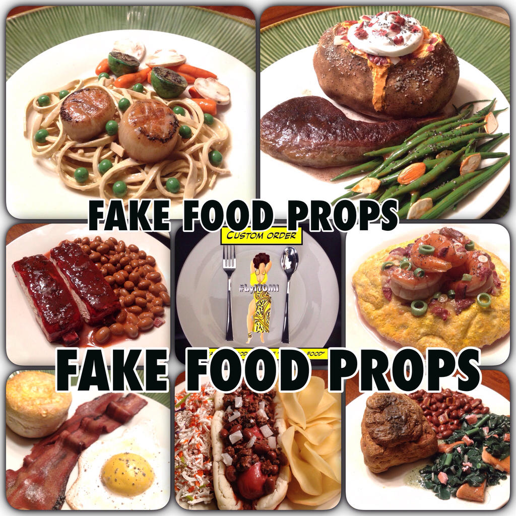 Realistic sized fake food props by FakeFoodArt on DeviantArt