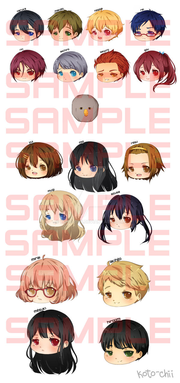 KyoAni Chibi Samples by koto-chii on DeviantArt