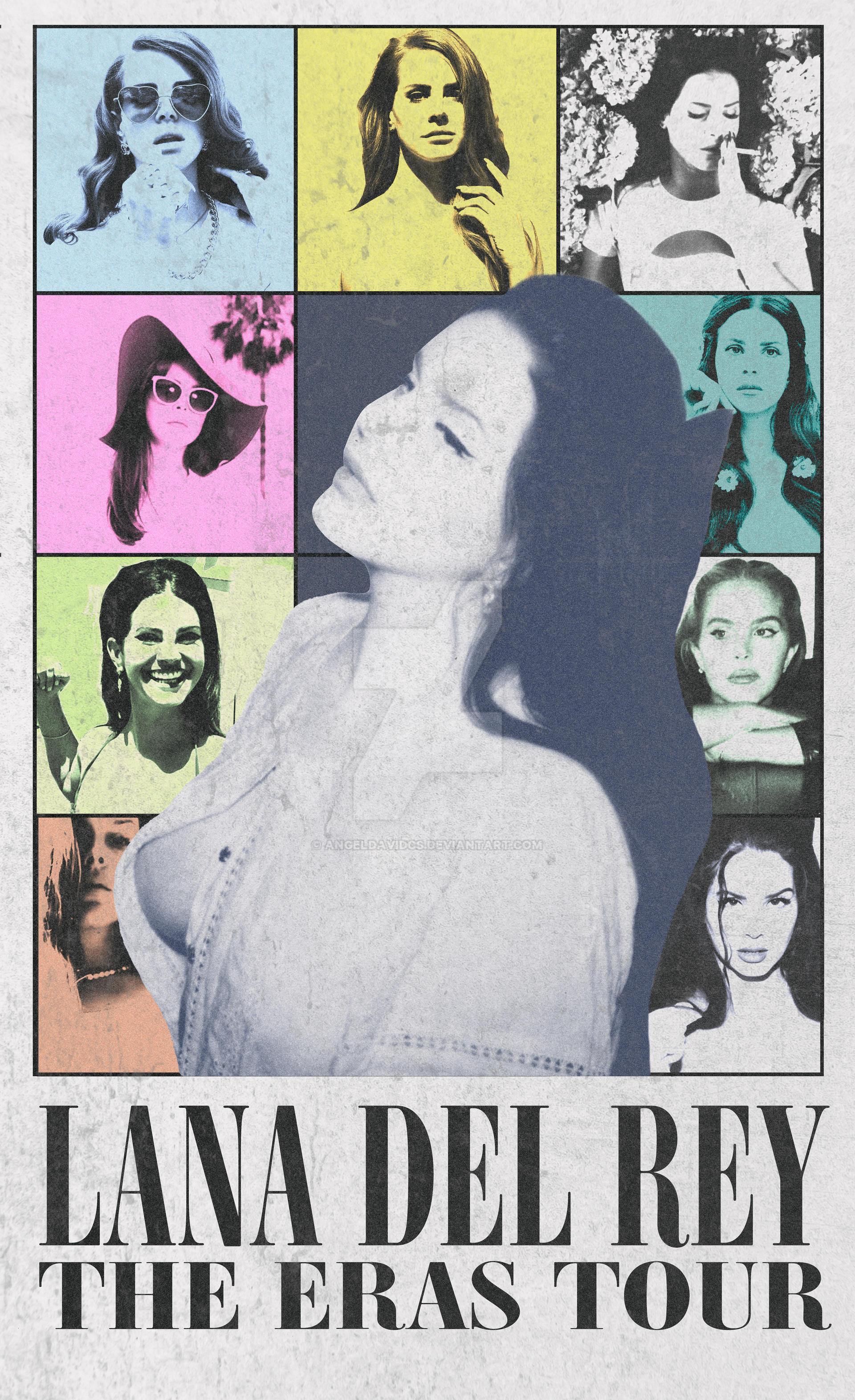 The Eras Tour Poster - Lana Del Rey Version by angeldavidcs on DeviantArt