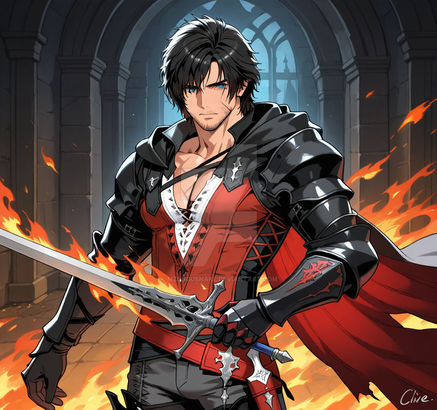 Clive Rosenfield Clive Rosfield (Final fantasy XVI) V2 by mzungusnake on DeviantArt