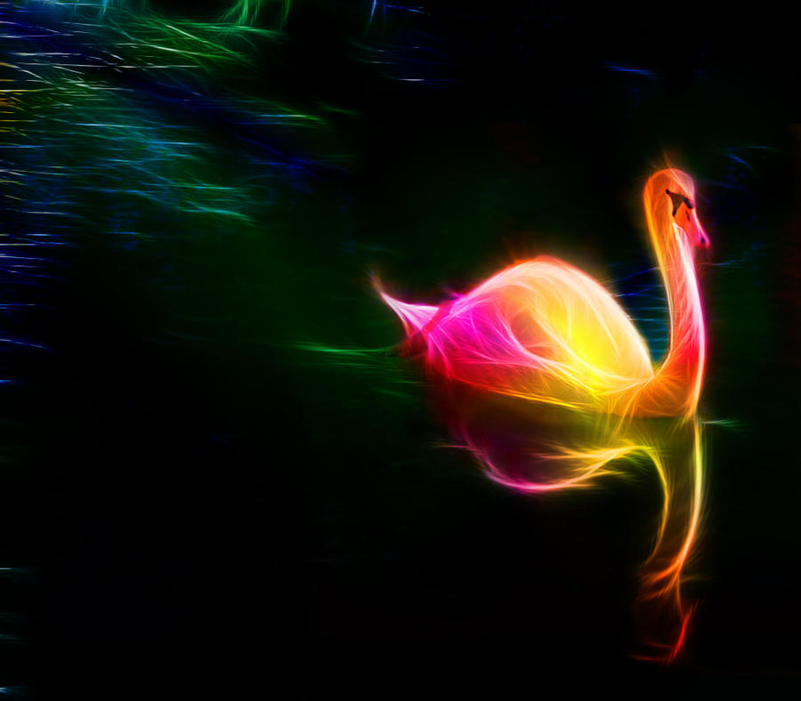Fractal Swan