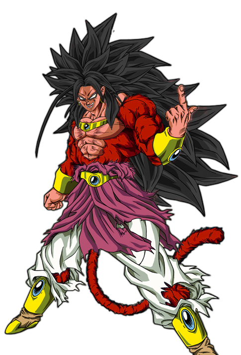 SSJ5 Broly SSJ4 Edition by PUTLEADINURHEAD on DeviantArt