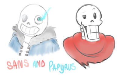 Sans And Papyrus