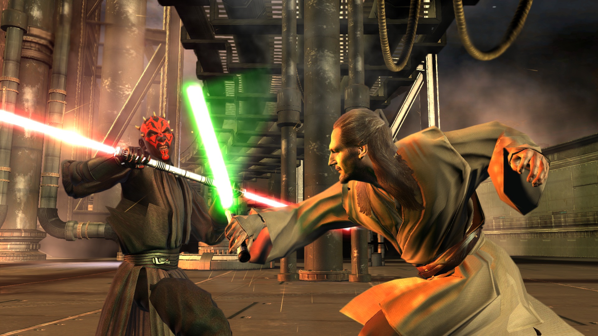 Adviento escritura Desigualdad Qui-Gon Jinn vs Darth Maul by saltso on DeviantArt