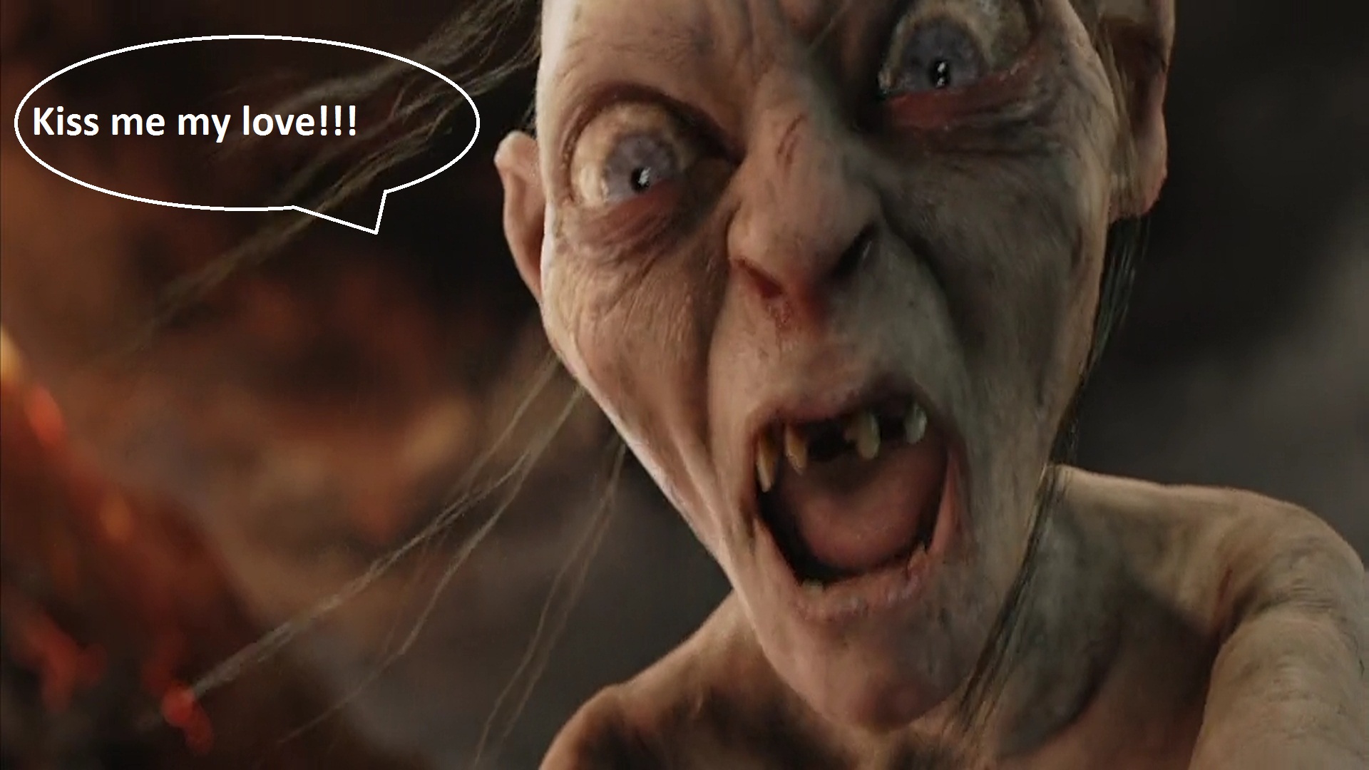 Gollum love by saltso on DeviantArt Gollum love by saltso on DeviantArt