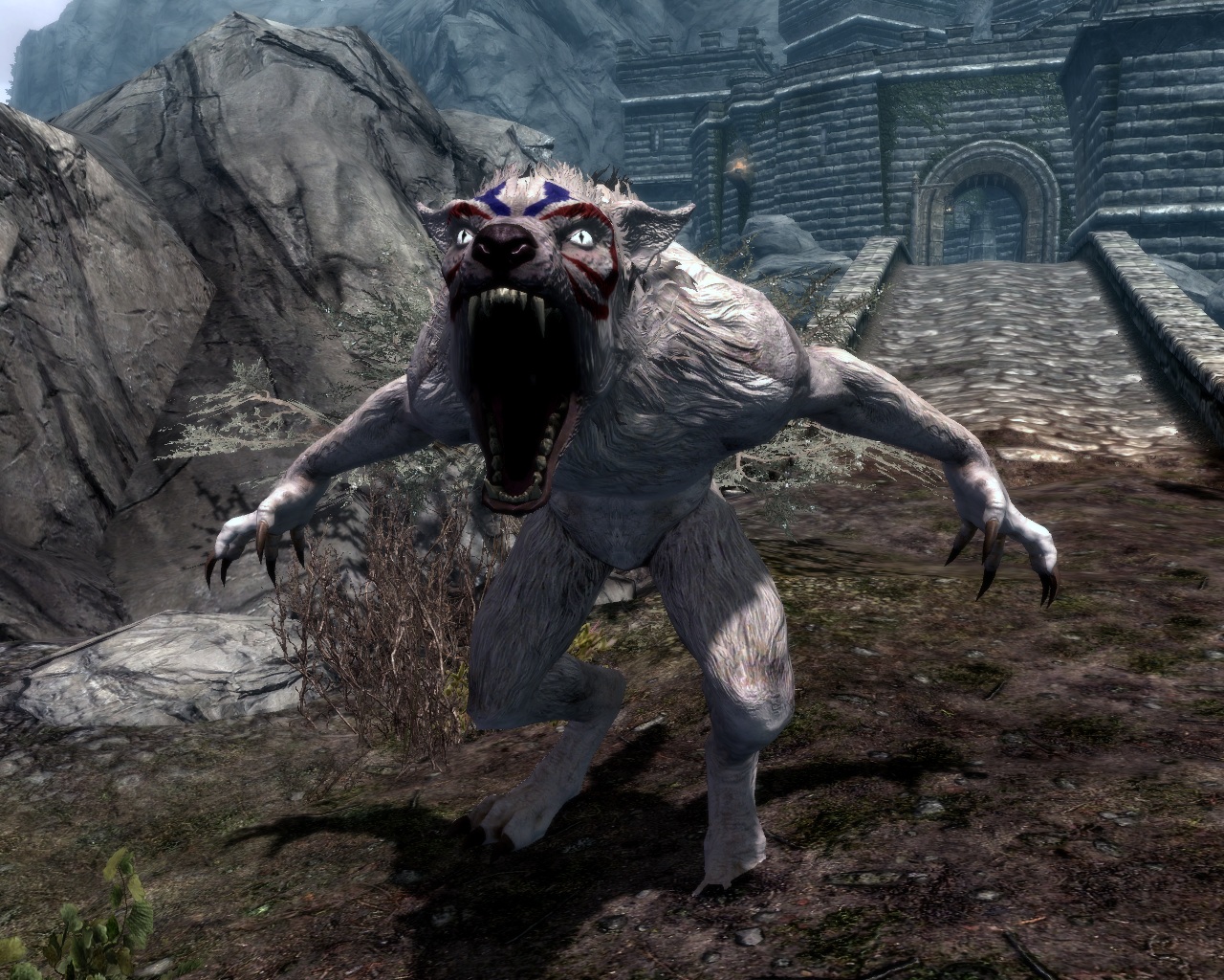 Skyrim - Fierce Deity Werewolf