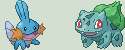 New Mudkip Avatar + Bulbasaur