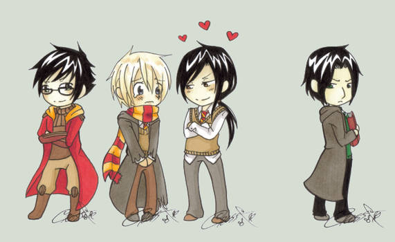 :HP:Potter:Lupin:Black:Snape: