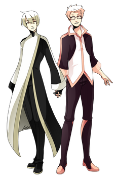 :UTAU:KUBI SHUNE and MEGAne:ConceptArt:NEW: