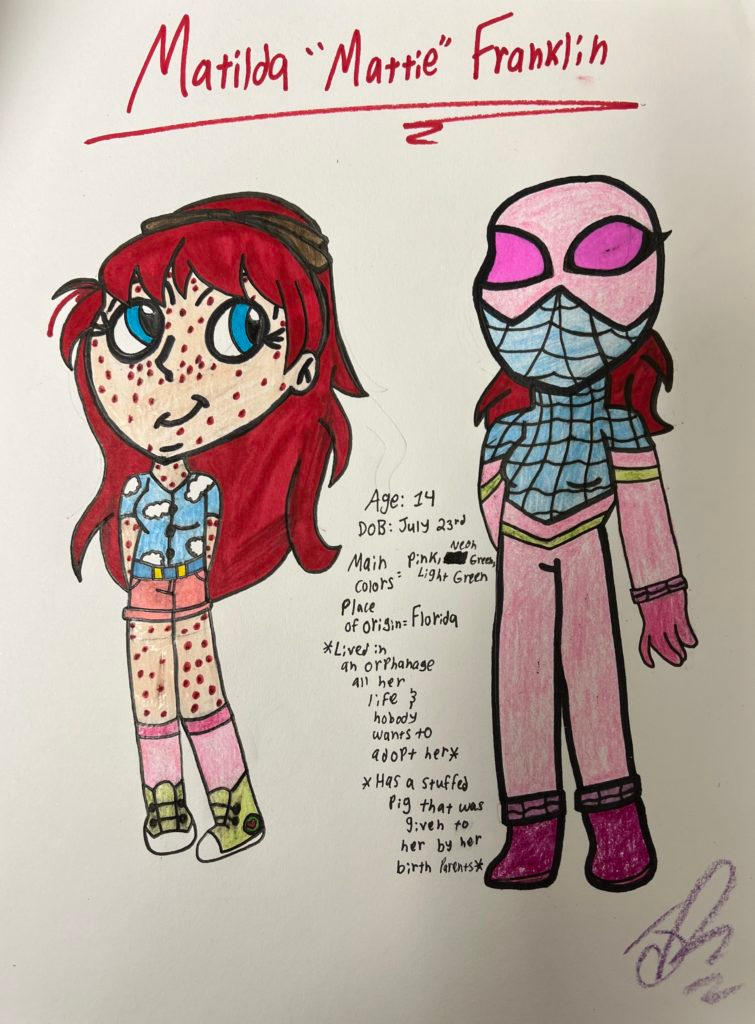 Spider Woman Matilda 'Mattie' Franklin by Jrechani18 on DeviantArt