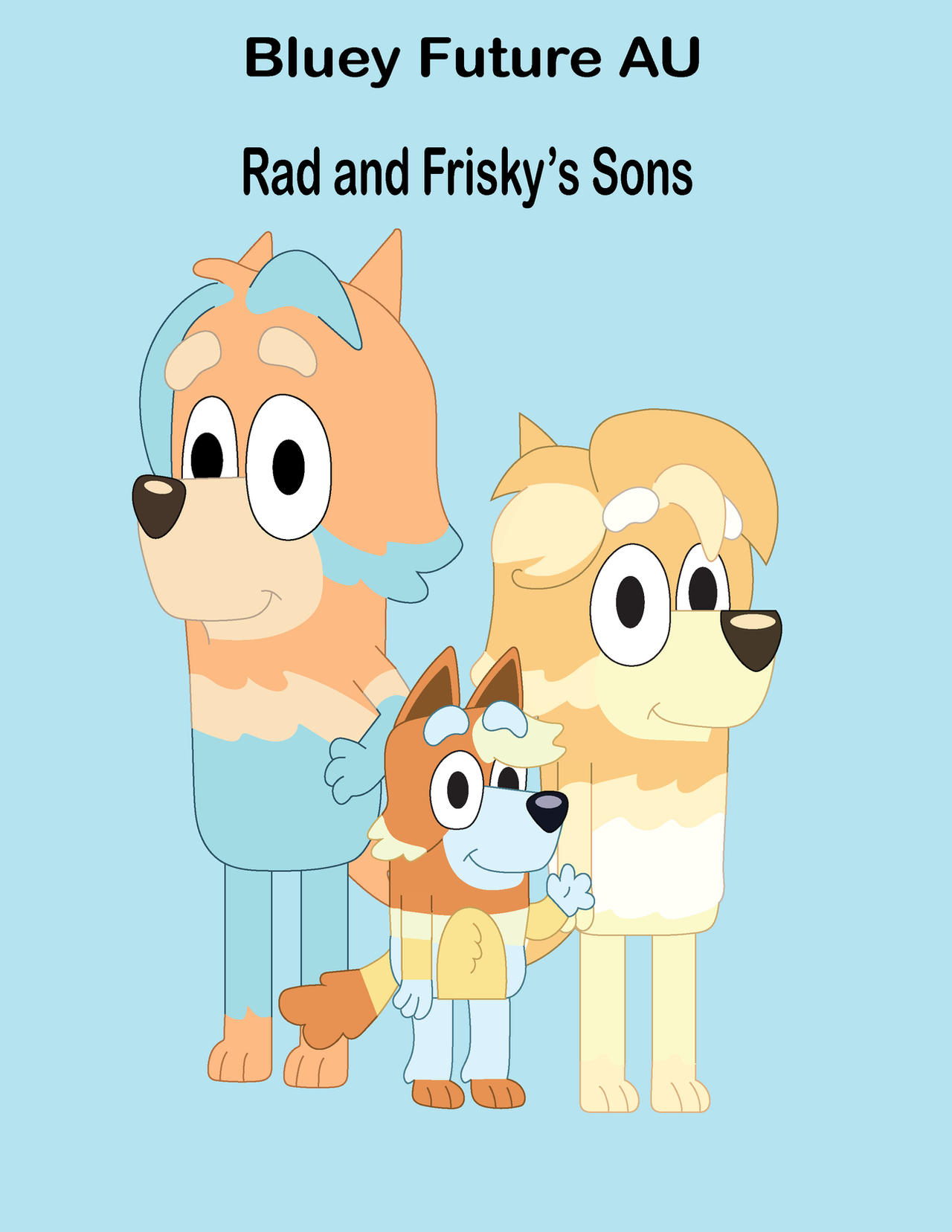 Frisky Bluey Future AU: Rad and Frisky's Sons by Jrechani18 on DeviantArt