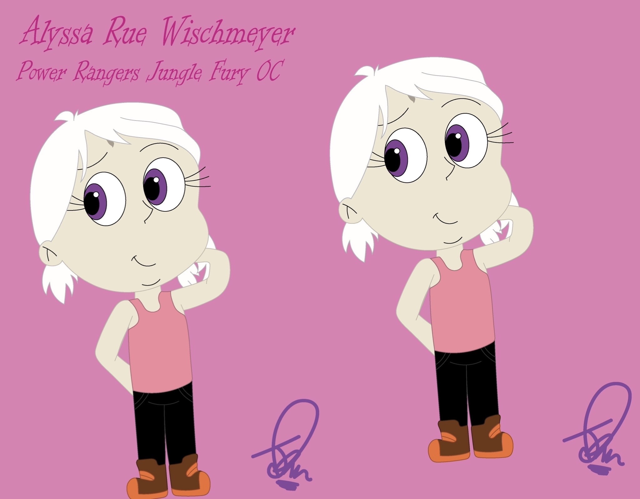 Power Rangers Jungle Fury OC: Alyssa Wischmyer by Jrechani18 on DeviantArt