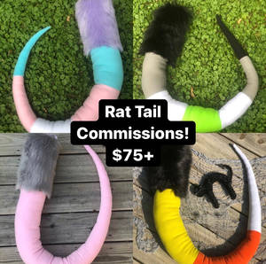 Fursuit Rat Tail Commissions! OPEN