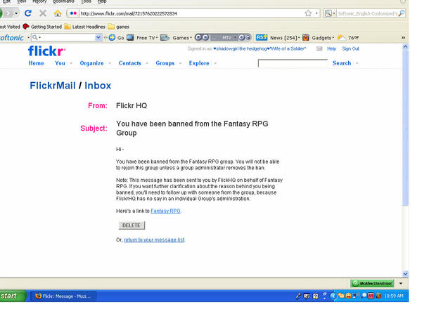 flickr message by Amanohagoromo on DeviantArt