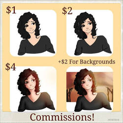 Special! Half-Body Commissions for Bust Price!!