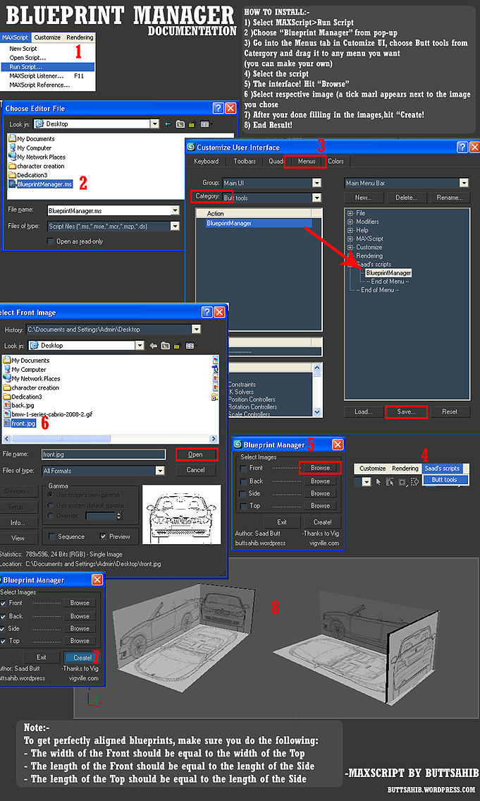 Maxscript Color Planogram Blueprint Manager Maxscript by butt-sahib911 on DeviantArt