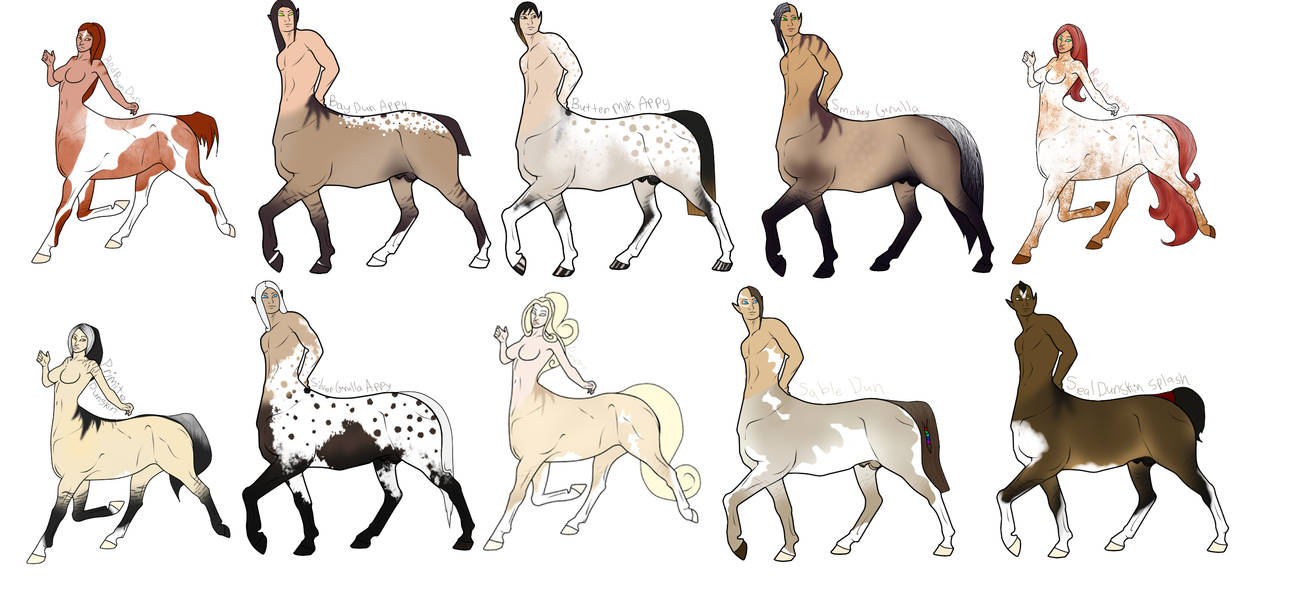Centaur Color display - Duns by FrostCoveredFields on DeviantArt