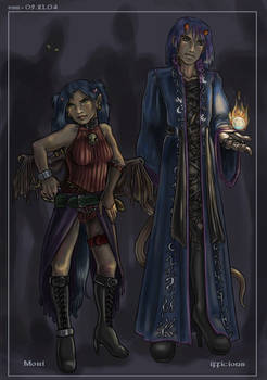 Tieflings - Mori and ifficious