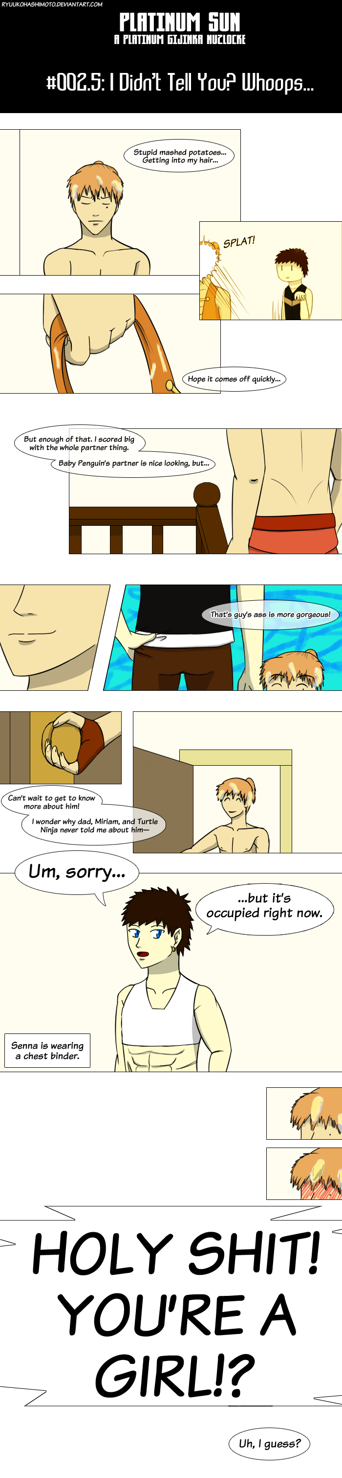 PS Extra Comic #001: I Didn't Tell You? Whoops...