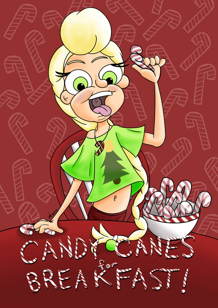 Chrissy - Candy Canes for Breakfast by ronaldhennessy