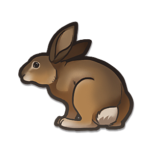 Brown Rabbit Deviantart Companion: Rabbit (brown) by DrakehestRaider on DeviantArt