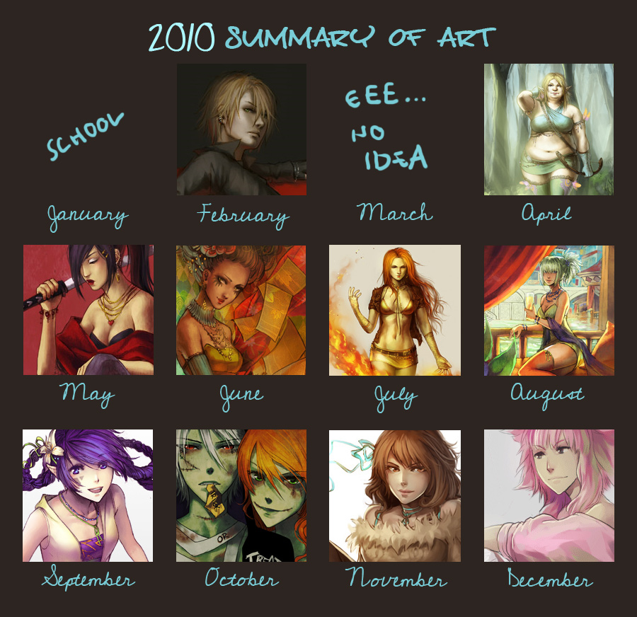 2010 art summary