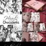 Hearts and Chocolates 2 bw artbook photos