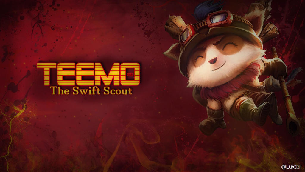 Teemo Wallpaper by luxteryt on DeviantArt