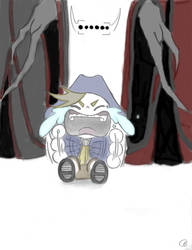 Resident Evil 4 chibi: Salazar's tantrum