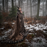 Maleficent Cosplay - Winter Photoshoot