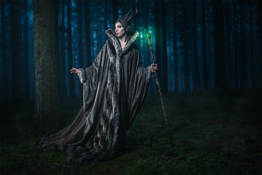 Maleficent Cosplay - In the Dark Forest