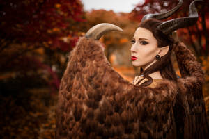 Maleficent Cosplay - Close Up