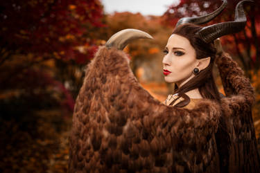 Maleficent Cosplay  - Close Up