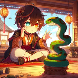 Serpent Charms the Charmer