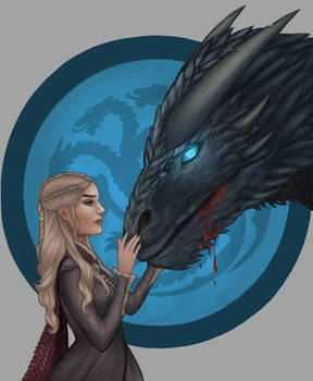 Dany And Viserion