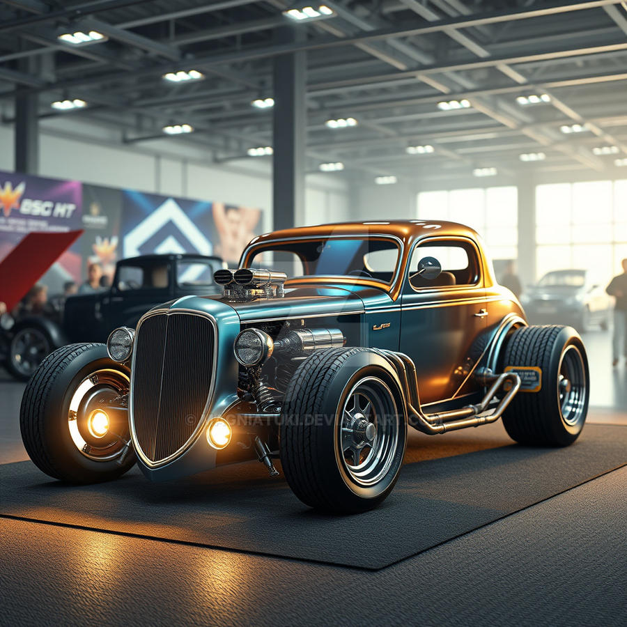 Computer Generated Hot Rods An augmented futuristic hotrod vehicle is being di by MagniAtuki on ...