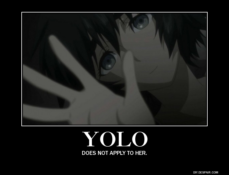 Mayuri Demotivational- Steins Gate