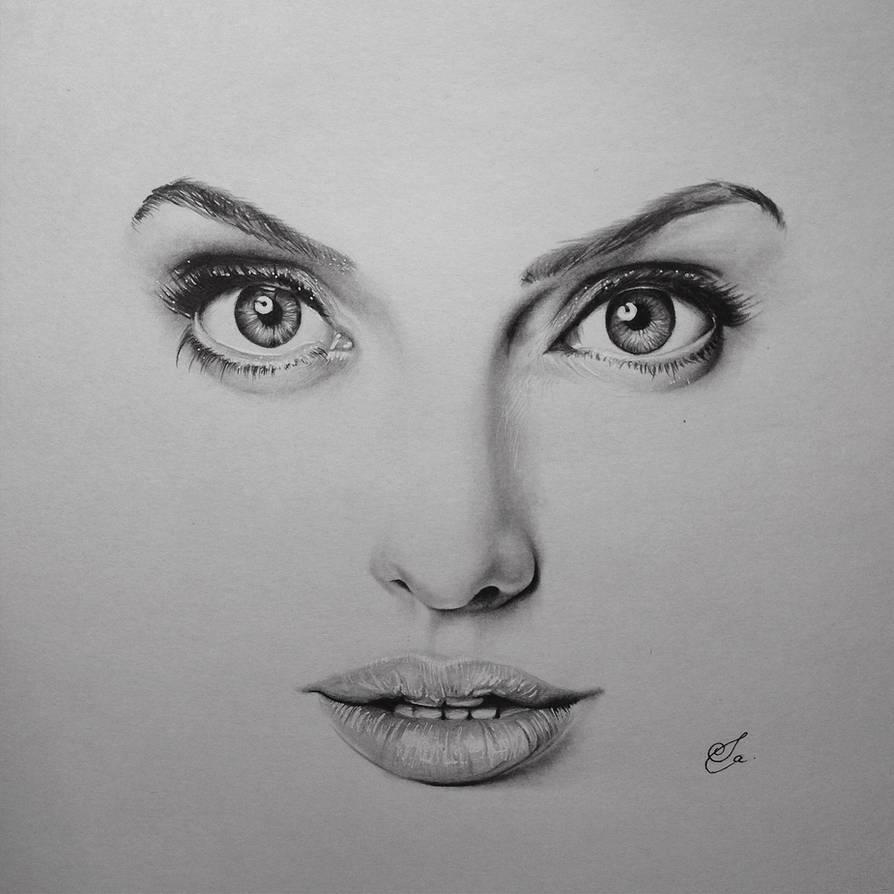 Красивые портреты легко. Анджелина Джоли портрет. Анджелина Джоли карандашом. Портрет Анджелины Джоли карандашом. Анджелина Джоли анфас.