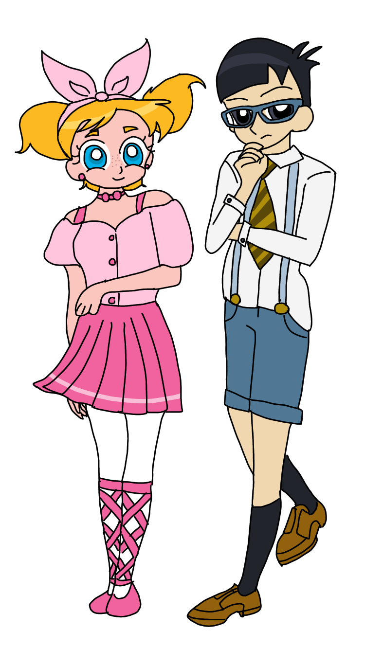 Dee-Dee and Mandark: PPGZ Style by CKittyCosmos on DeviantArt