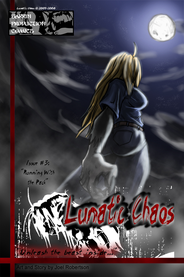 Lunatic Chaos- Issue 3- Cover