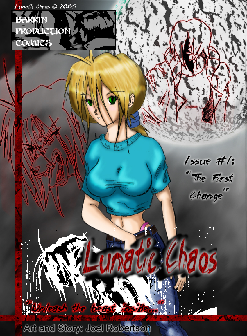 Lunatic chaos- Issue 1 cover