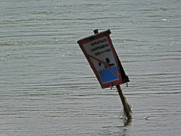 Swimming is prohibited