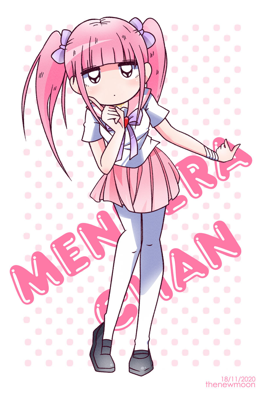 MMD Menhera-Chan (LINE Sticker) by Mist-To-Zero on DeviantArt